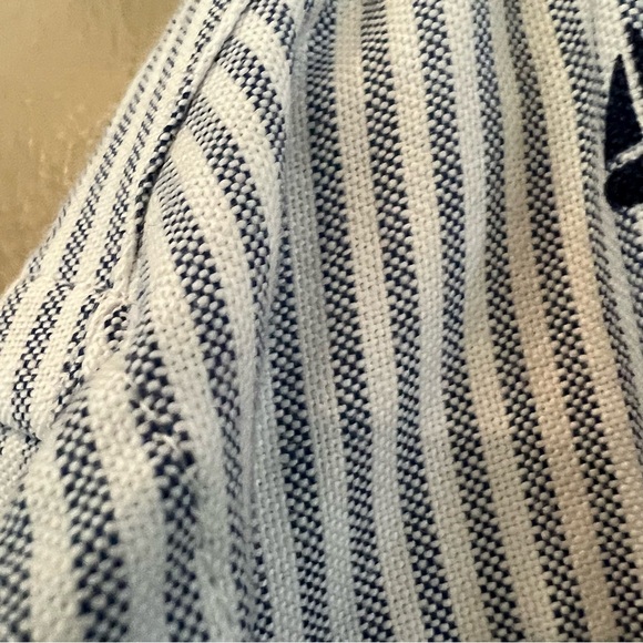 Brooks Brothers Blue and White Striped Casual Button Down Shirt - Picture 2 of 11